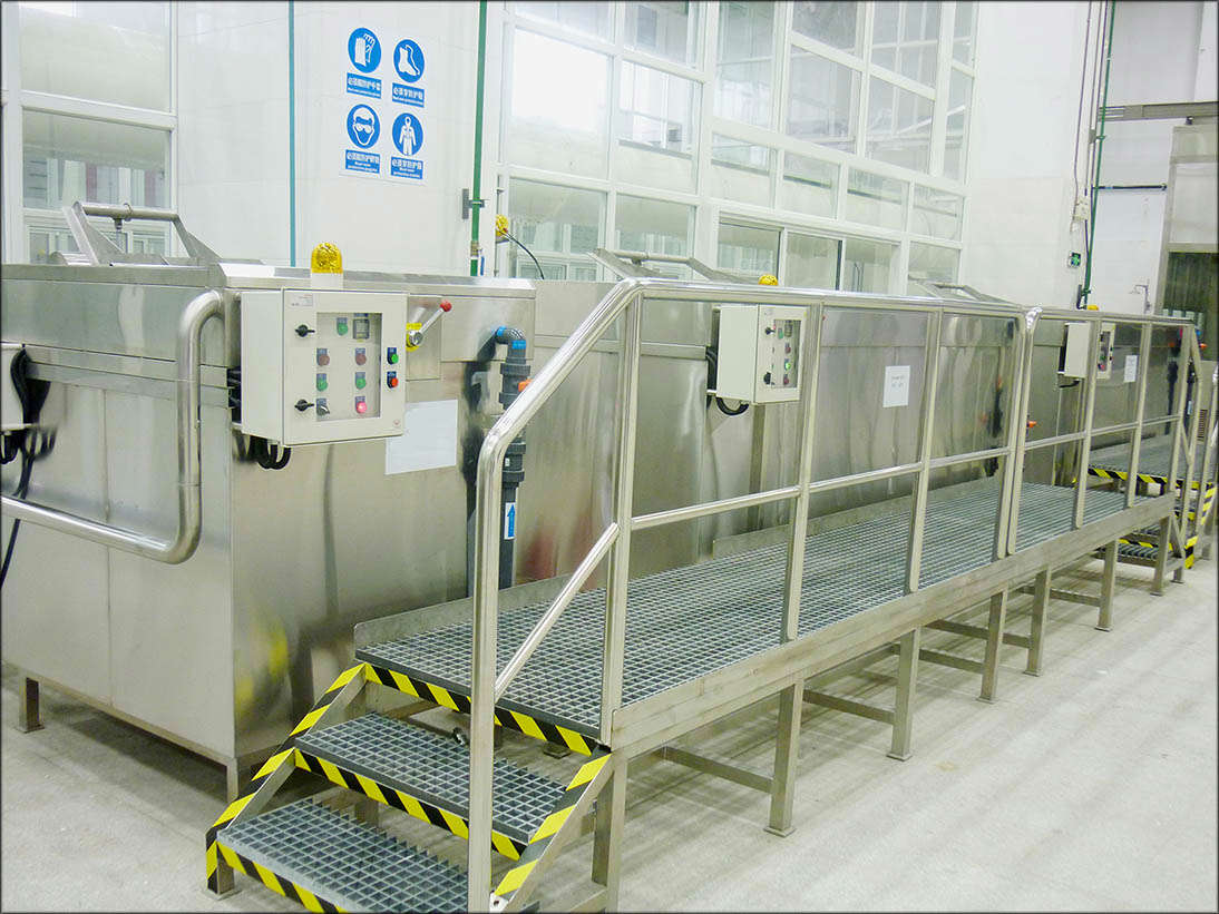 Ultrasonic Cleaning Line